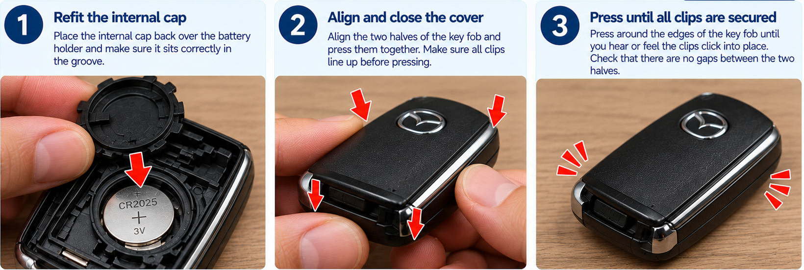 Reclose cover and auxiliary key